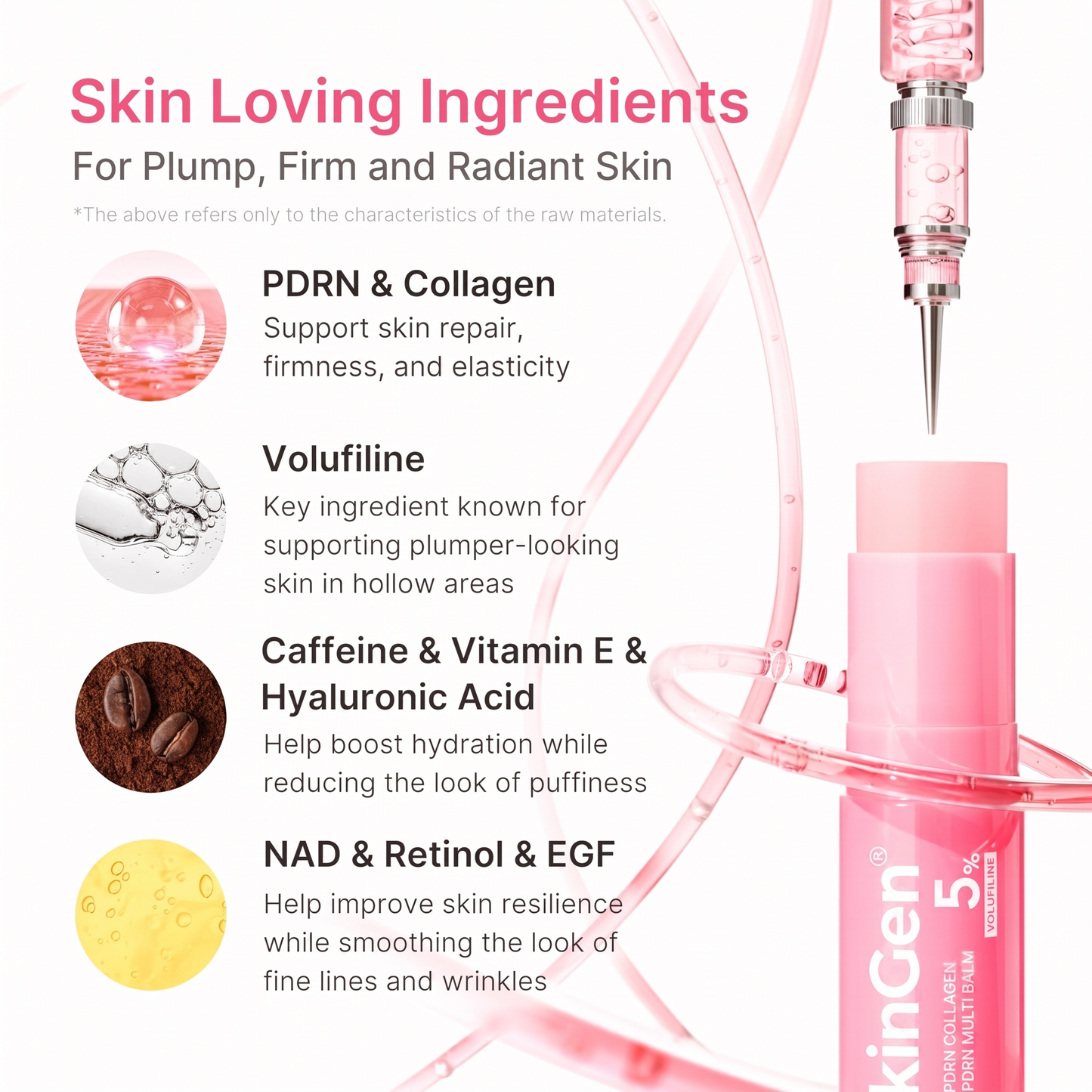 SkinGen PDRN Pink Collagen Volume Multi Balm